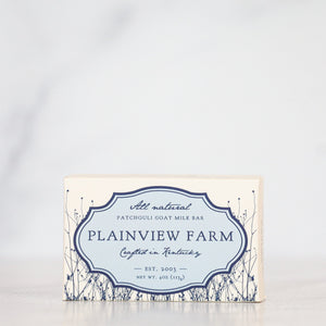 Plainview Farm Goat Milk Bar Soap - Kentucky Soaps & Such