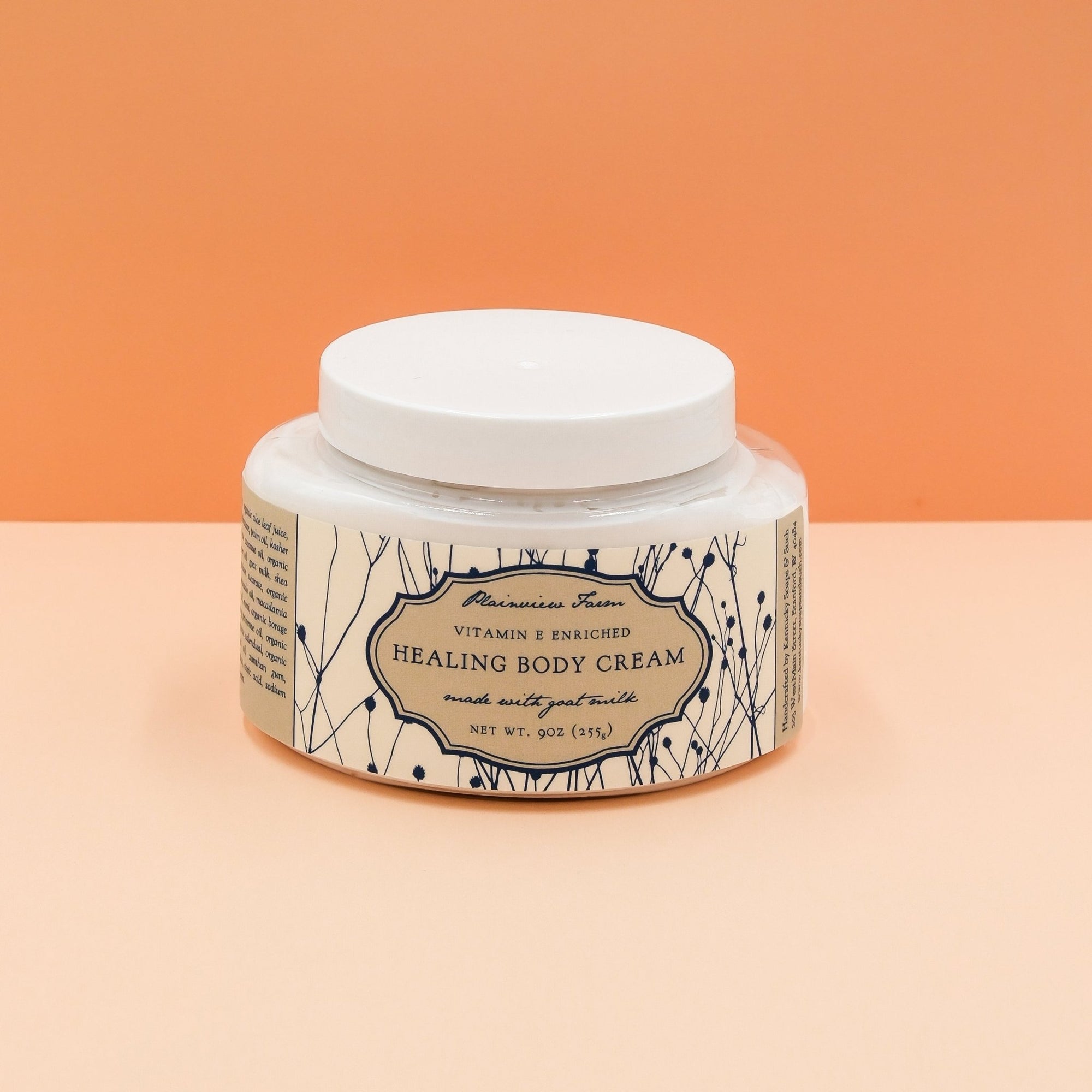 Plainview Farm Healing Body Cream - Kentucky Soaps & Such